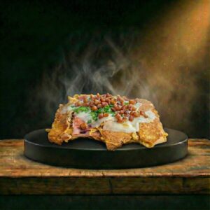 Omelete de Presunto, Quejo e Bacon