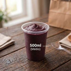 Açaí: Monte seu copo 500ml