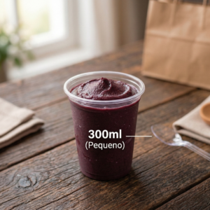 Açaí: Monte seu copo 300ml